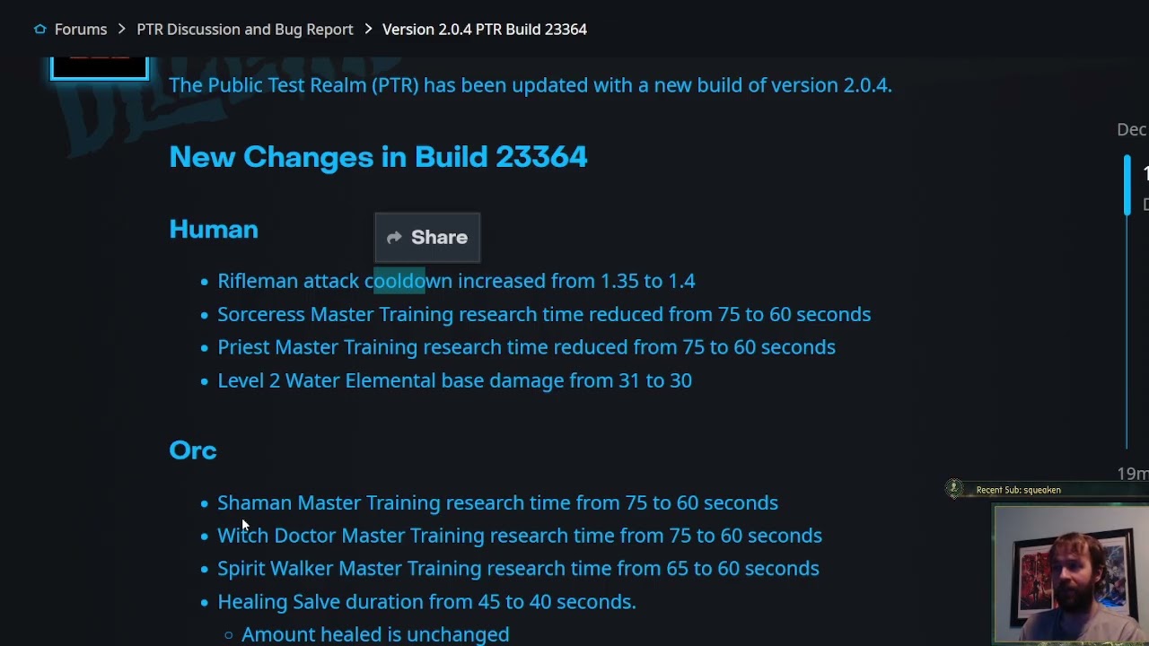WC3 PTR 2.0.4 Patch Notes Discussion and Feedback [Dec. 18] - By Pokey26