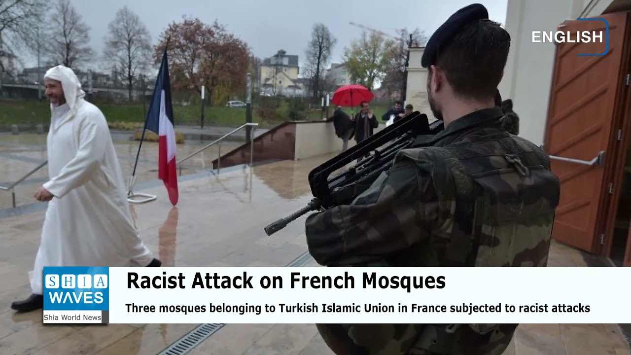 Racist attacks targeting three mosques in France