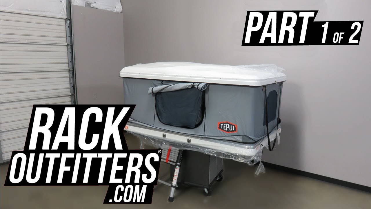 Tepui HyBox Hardshell Roof Top Tent Unboxing First Impressions PART 1 of 2