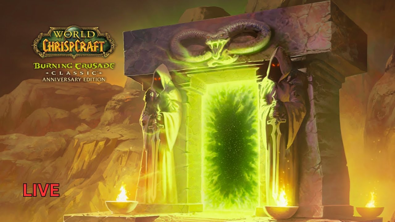 🔴 LIVE | WoW Classic TBC Pre-Patch | Leveling & Chill