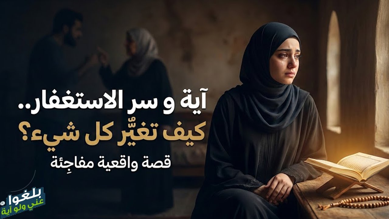 ♦️247 : قصة آية مع الإستغفار ترويها ام رفيدة