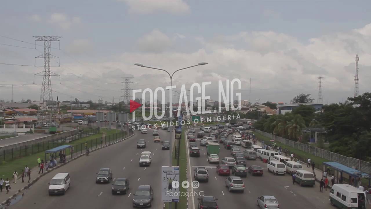 Slow traffic approaching Lekki roundabout   PREVIEW