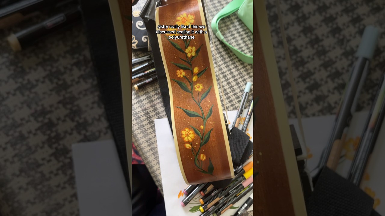 Custom wood painting Ukulele! 