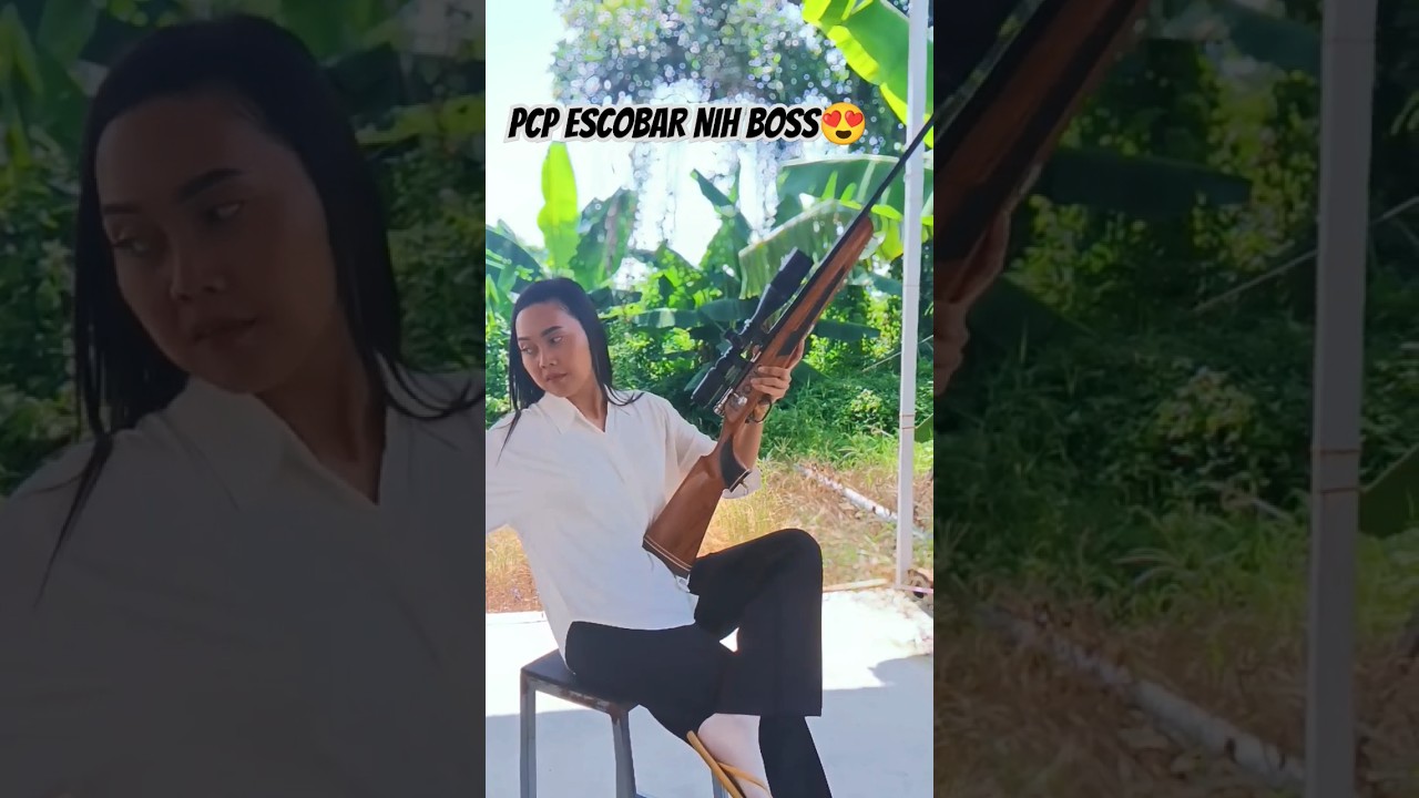 PCP RUGER MONEL OD 27 BIG GAME ESCOBAR AIRRIFLE🔥😎