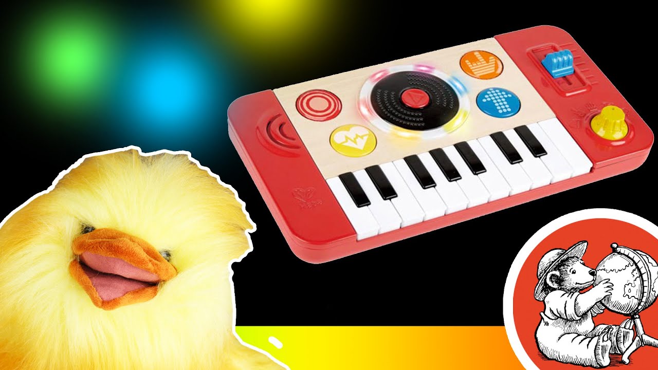 The Keyboard with Sick Beats! | DJ Mix and Spin Studio | Henry Bear's Park