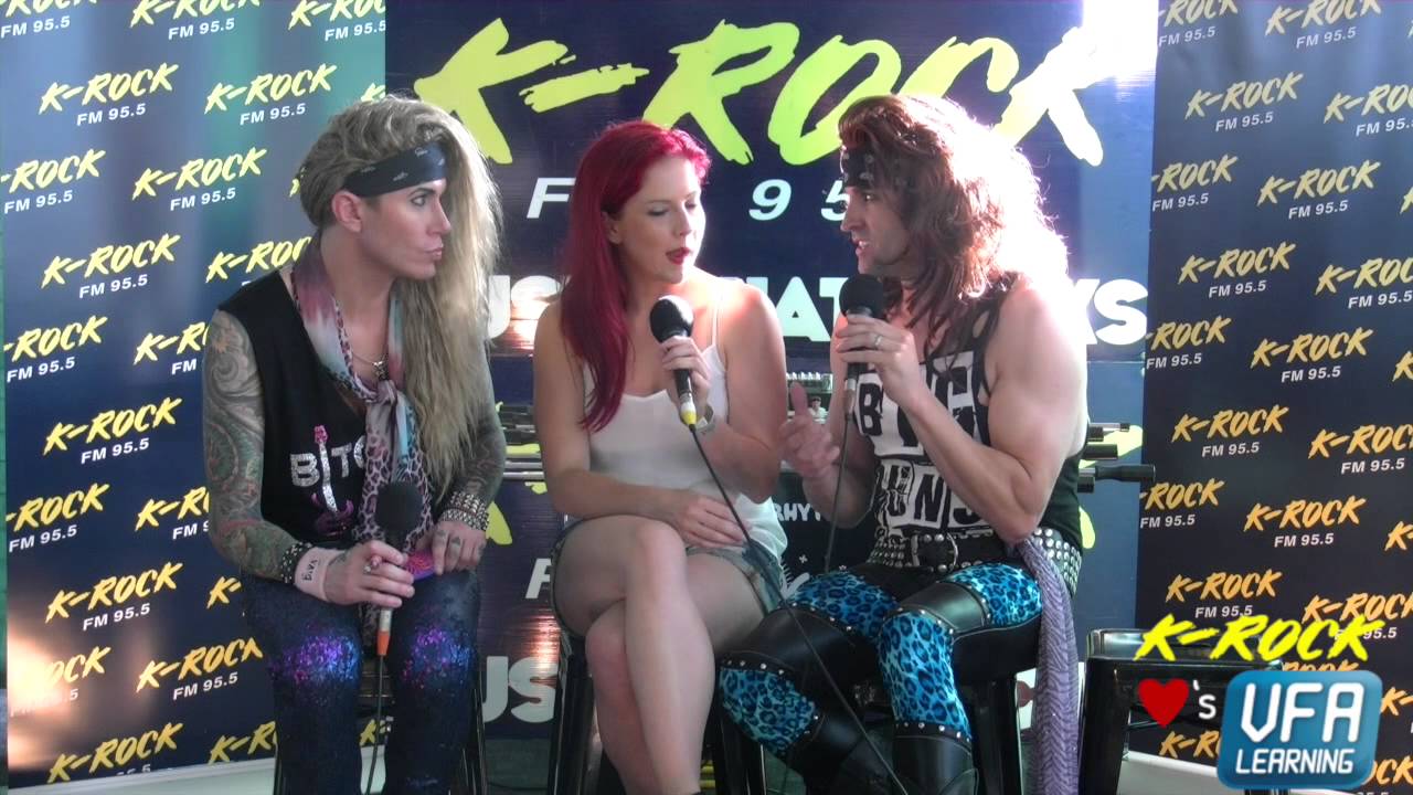 K-Rock Interviews Steel Panther at Soundwave 2015