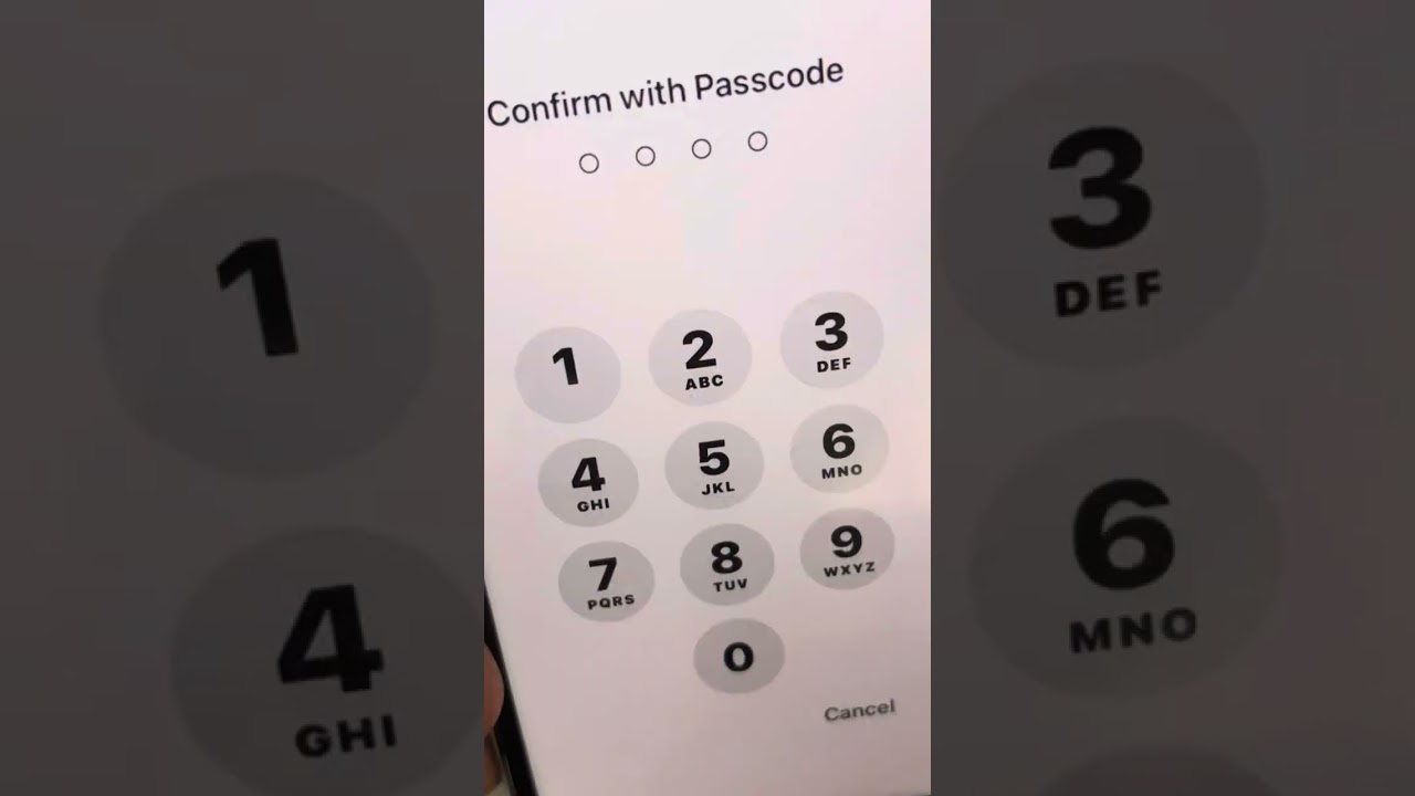 How to enable confirm with switch control in iPhone