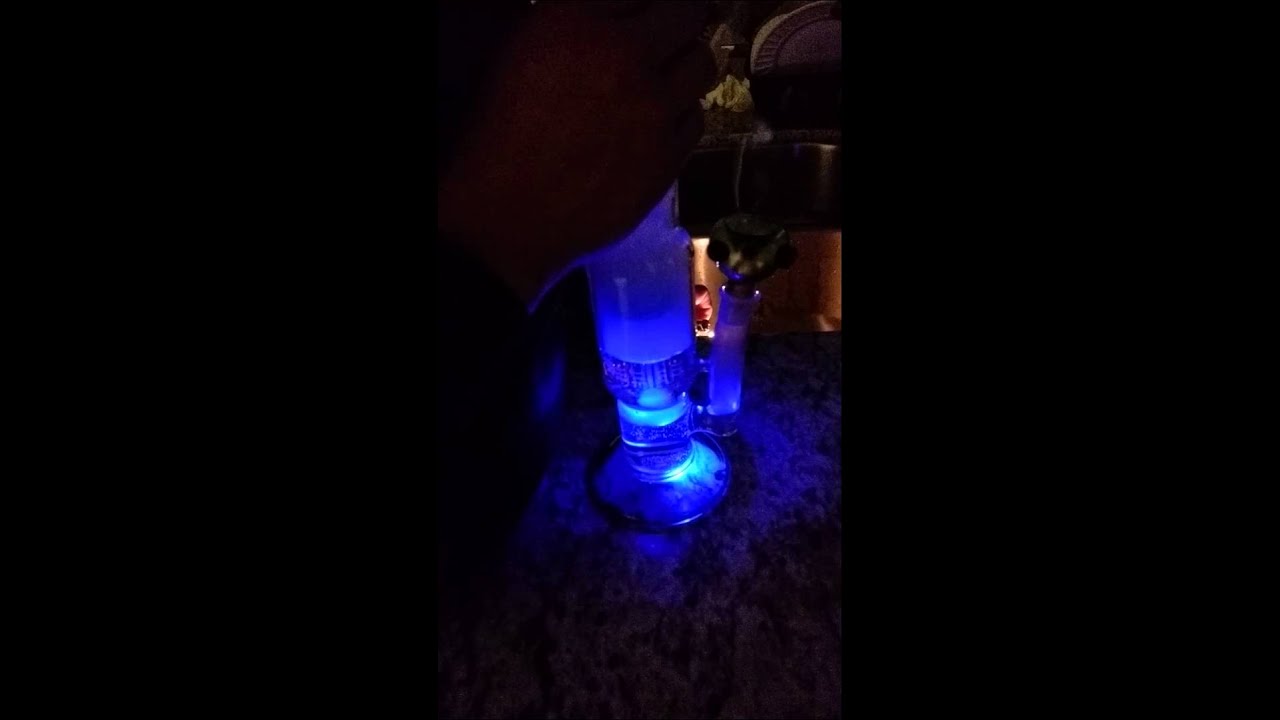 LED Percolater Bong