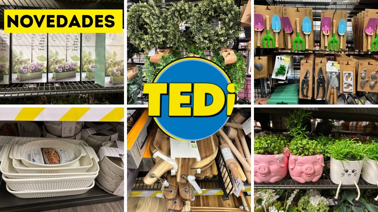 NOVEDADES TEDI 🛒Menaje de cocina, táper imprescindibles y plantas artificiales 🌱