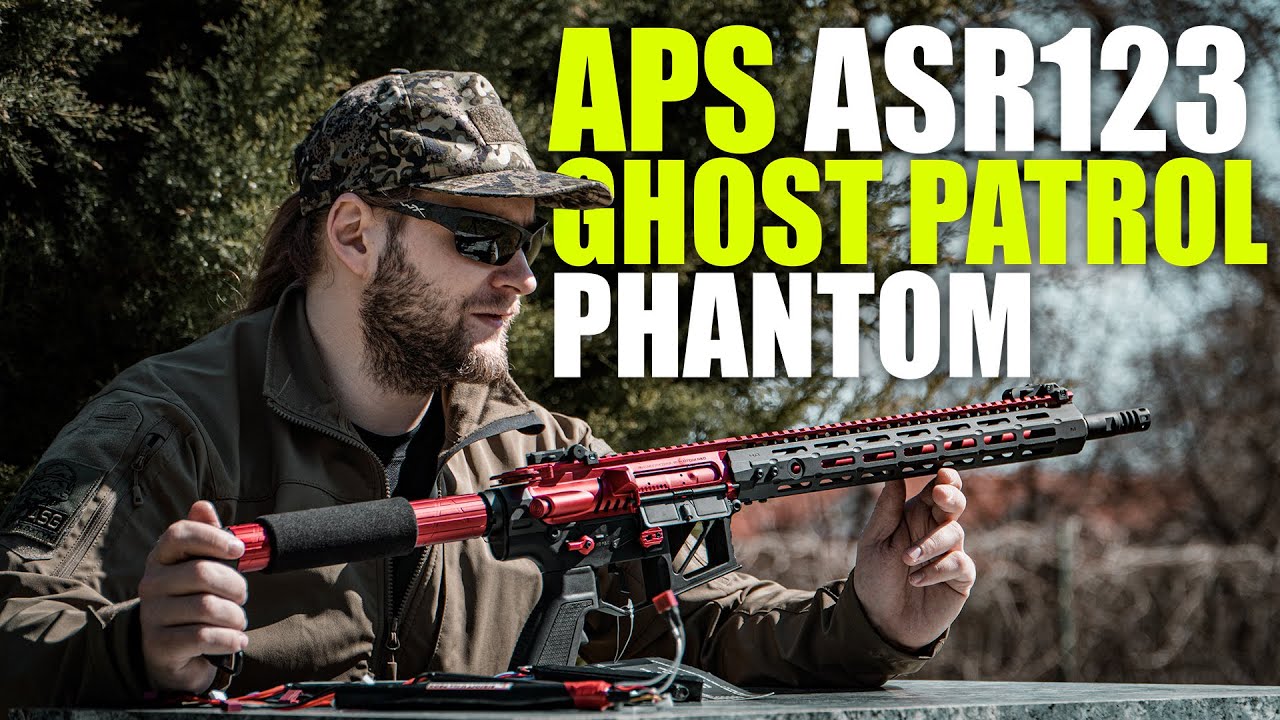 APS ASR123 Ghost Patrol Phantom Red | Recenzja / Test / Opinia