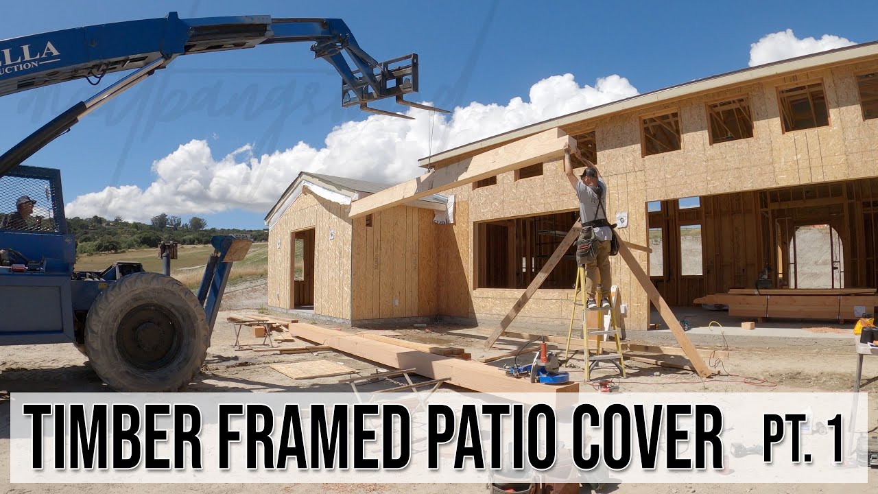 Building a Timber Framed Patio Cover | #1