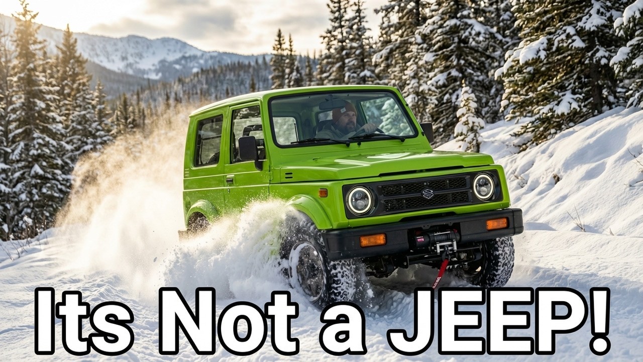 This Tiny 4x4 SHREDS Frozen Alaskan Trails Like Nothing