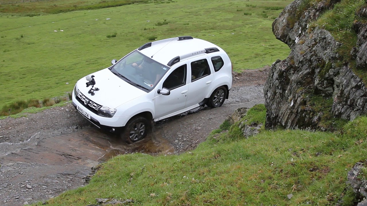 Green Lanes in a Dacia Duster - Traction Control/Cross Axel in Wales. Explore more, Learn More
