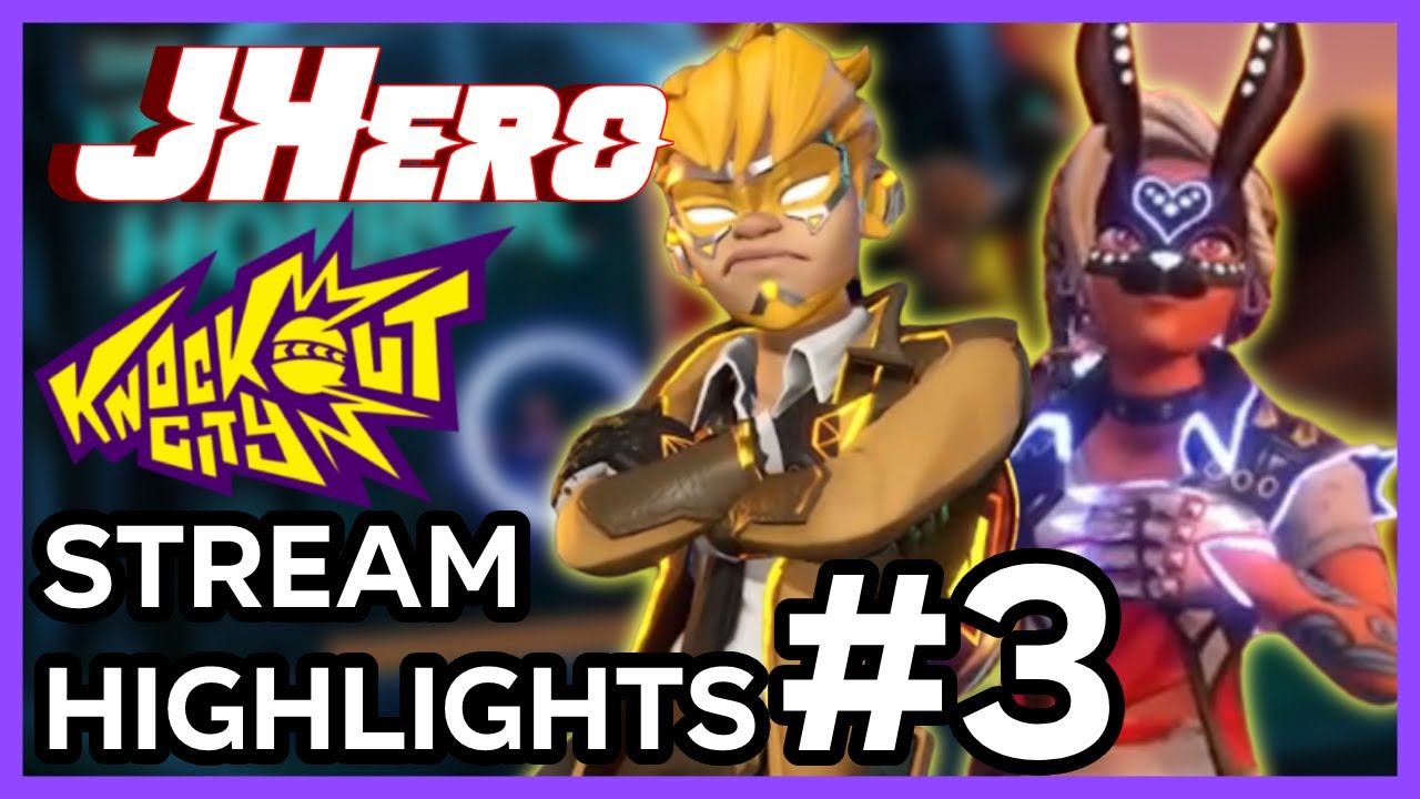 AGAINST A TOP KOCITY STREAMER!! | Knockout City Stream Highlights #3 @JHero #KnockoutCity