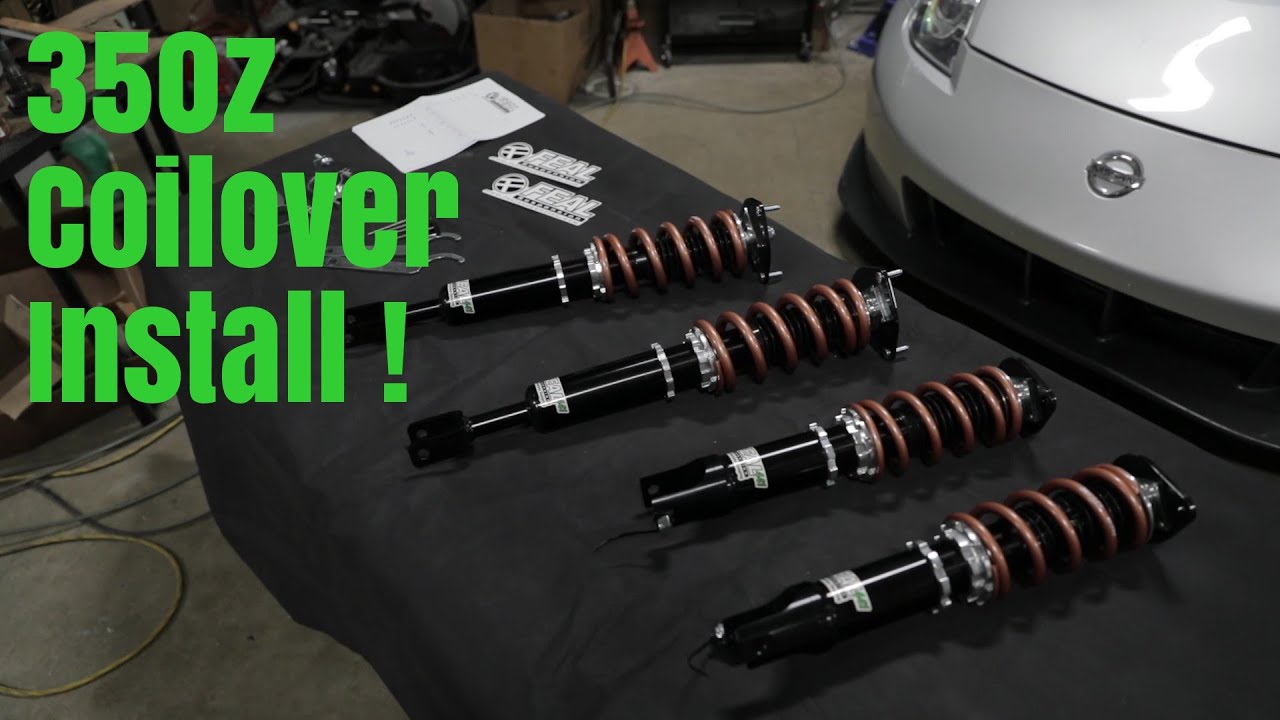 How To Install Coilovers | 2008 Nissan 350Z Nismo | Feal Suspension