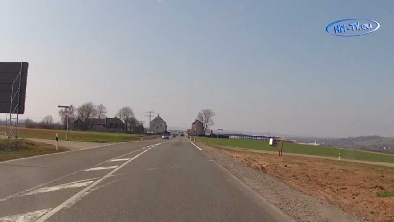 Zeitraffer - Fahrt von Zwickau Gewerbestraße über Reinsdorf Vielau nach Zwickau 24.03.2012