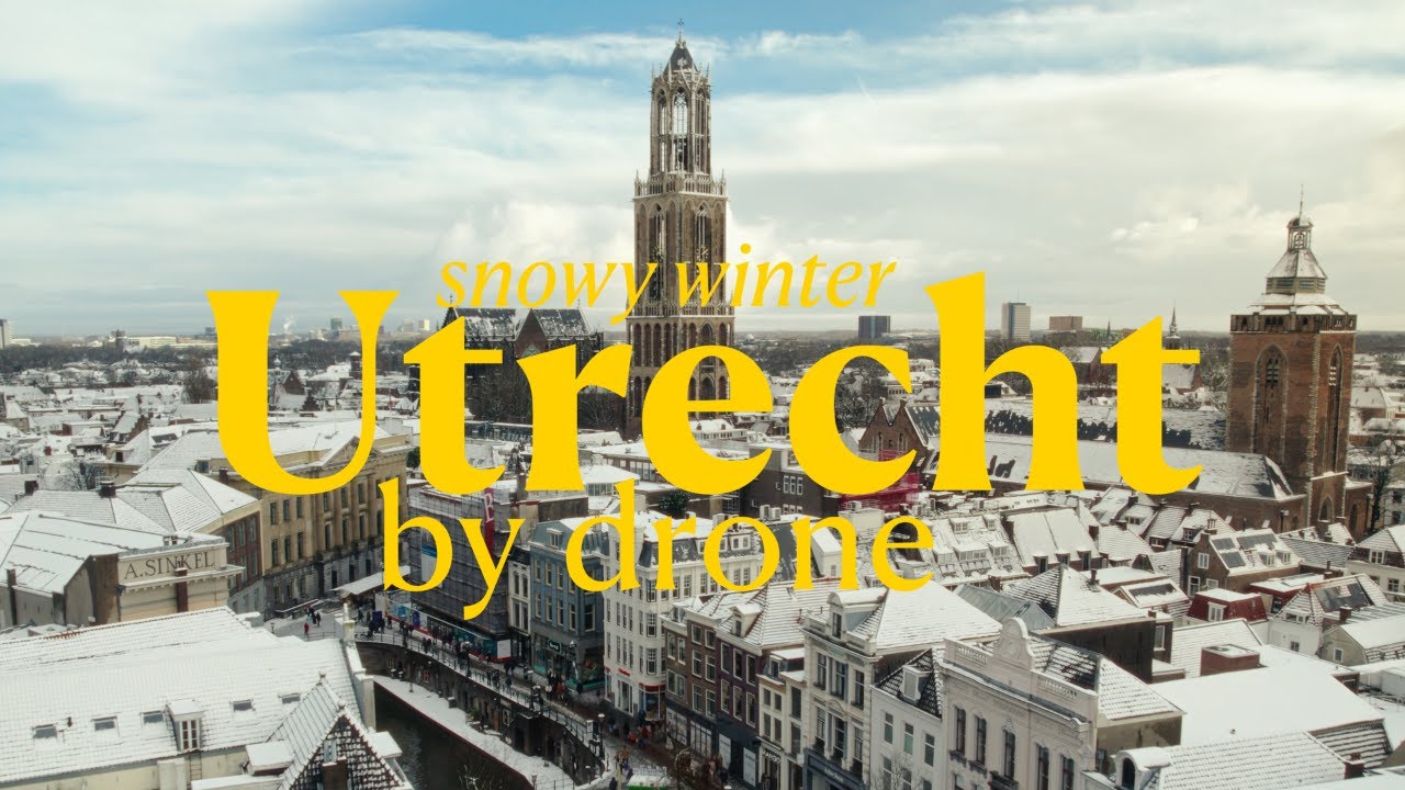 Utrecht by Drone, Winter 2026 [4K]