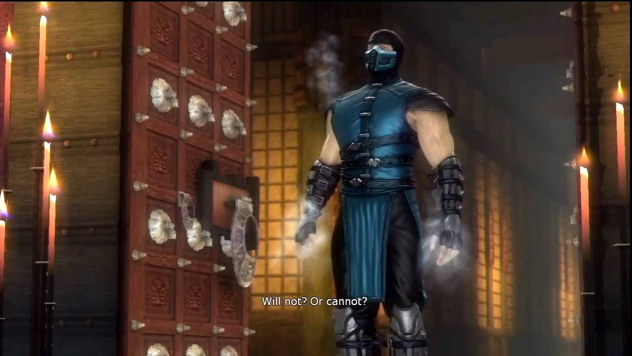 Mortal Kombat 9 - Scorpion v Sub-Zero Boss Fight