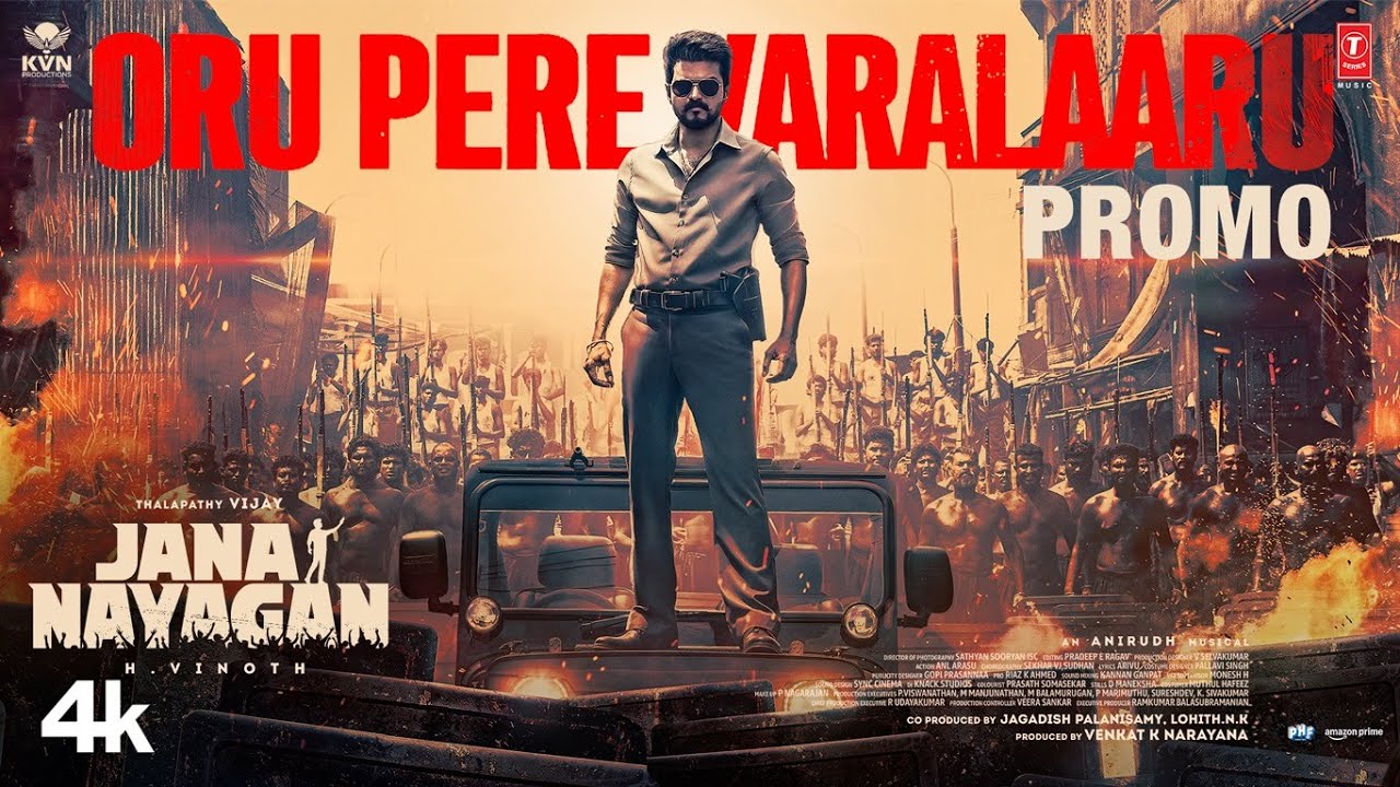 Jana Nayagan &ndash; Oru Pere Varalaaru Promo | Thalapathy Vijay | H Vinoth| Anirudh | KVN | Vishal Mishra