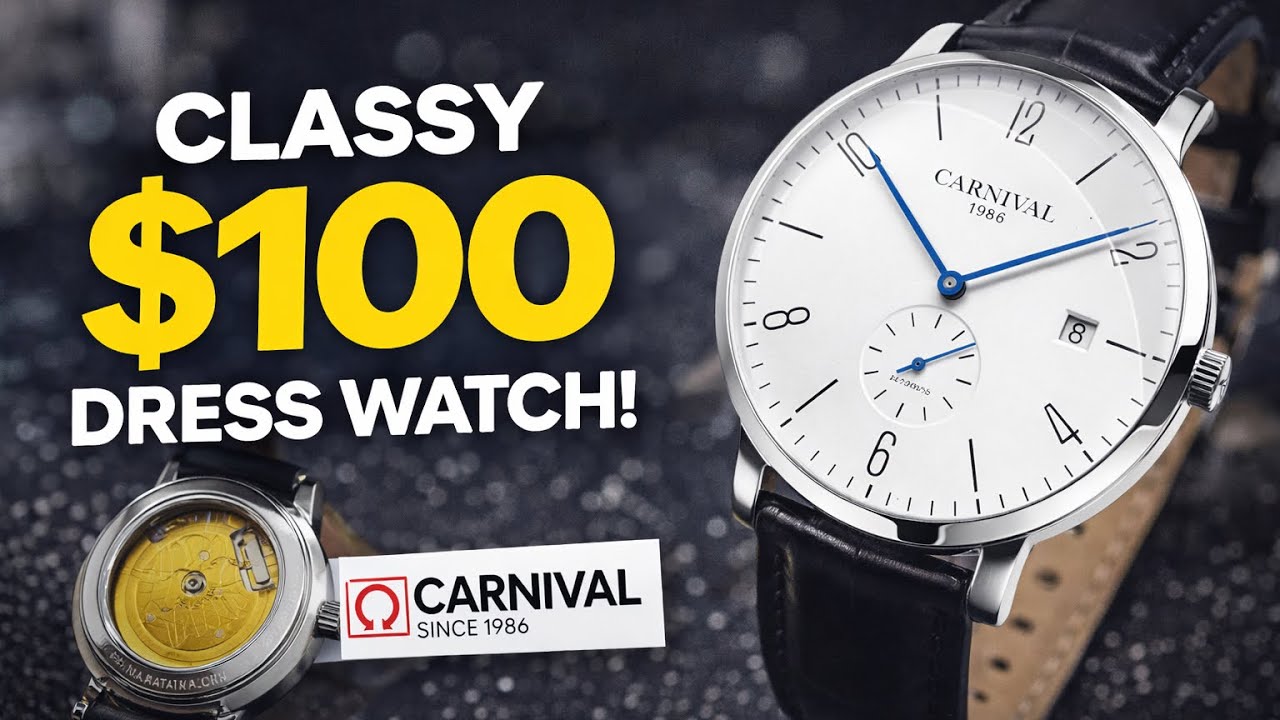 Carnival C8017G | Classy | Automatic Business Watch