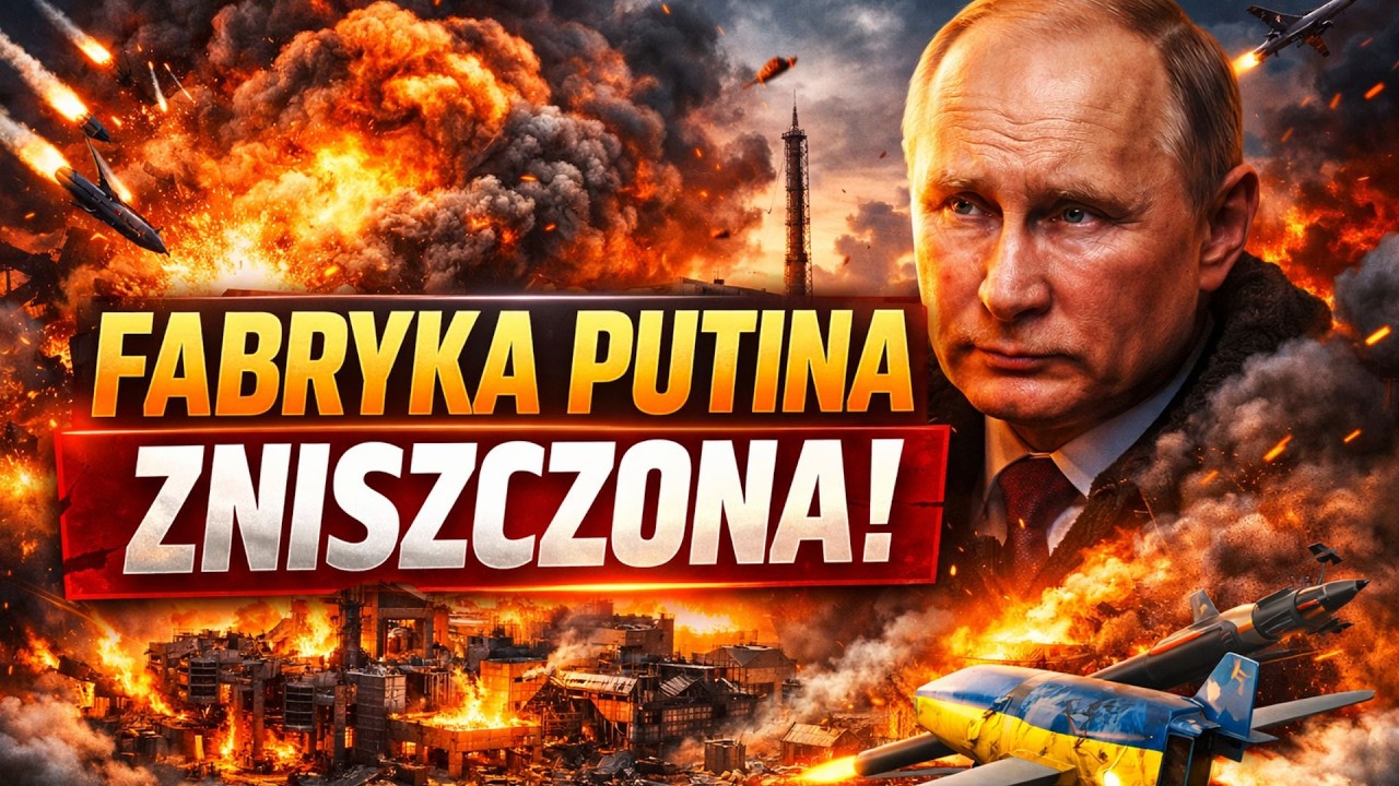 Wybuchy WSTRZĄSNĘŁY ROSJĄ! Fabryka Putina ZRUJNOWANA. Ukraina przystępuje do KONTRATAKU