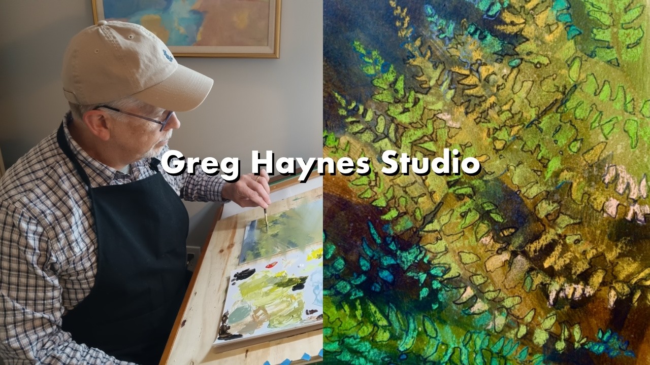 Greg Haynes Painting “Woodland Fern”