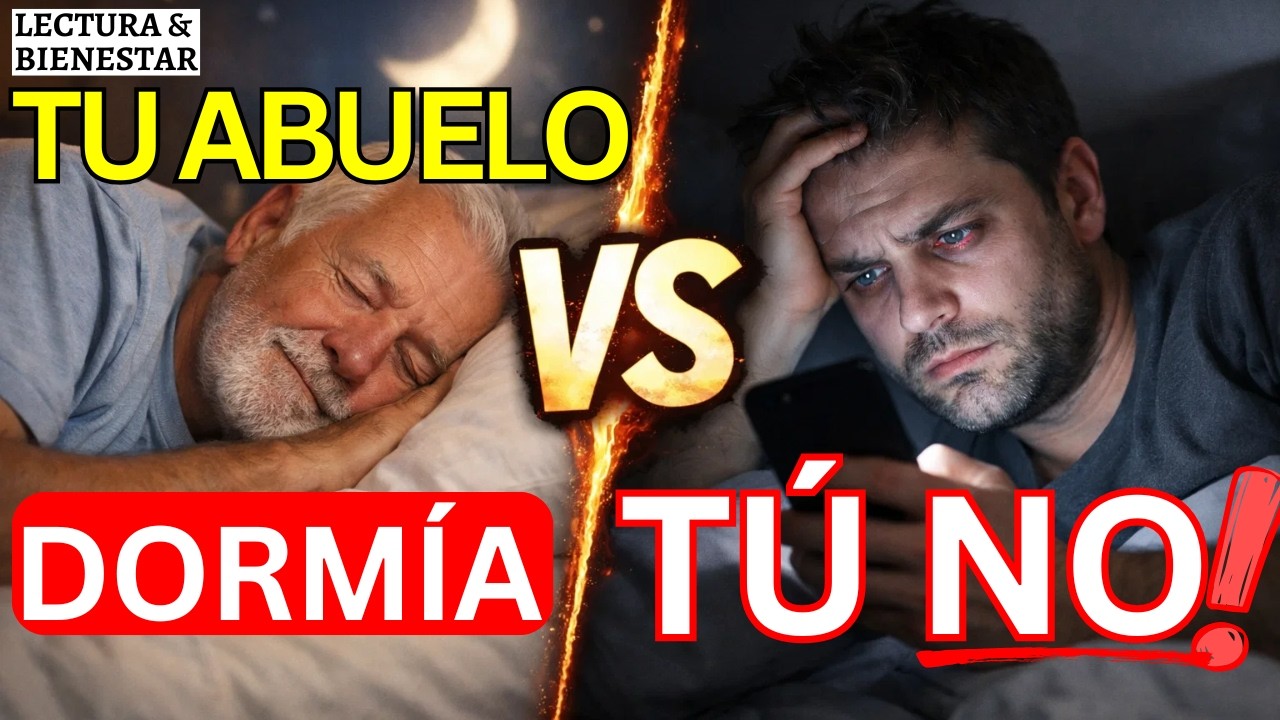 Tu abuelo dormía mejor que tú y lo sabes: ¿Sabés por qué?