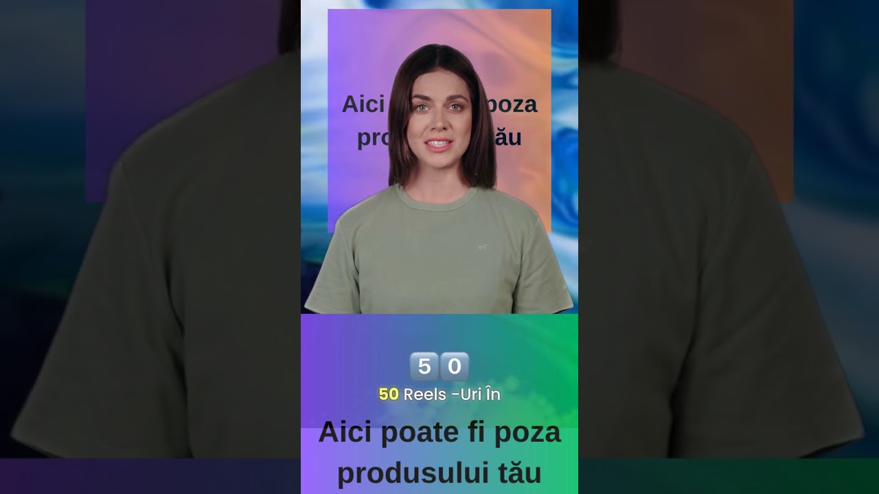 Crește-ți vizibilitatea rapid cu 50 Reels-uri cu avatar AI!
