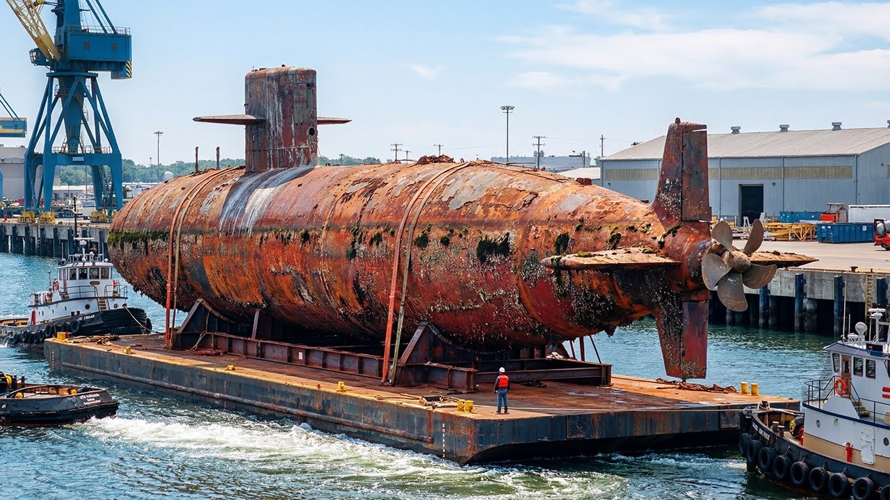 Мы приобрели старую подводную лодку USS Thresher и восстановили её стоимость до $10 миллиардов