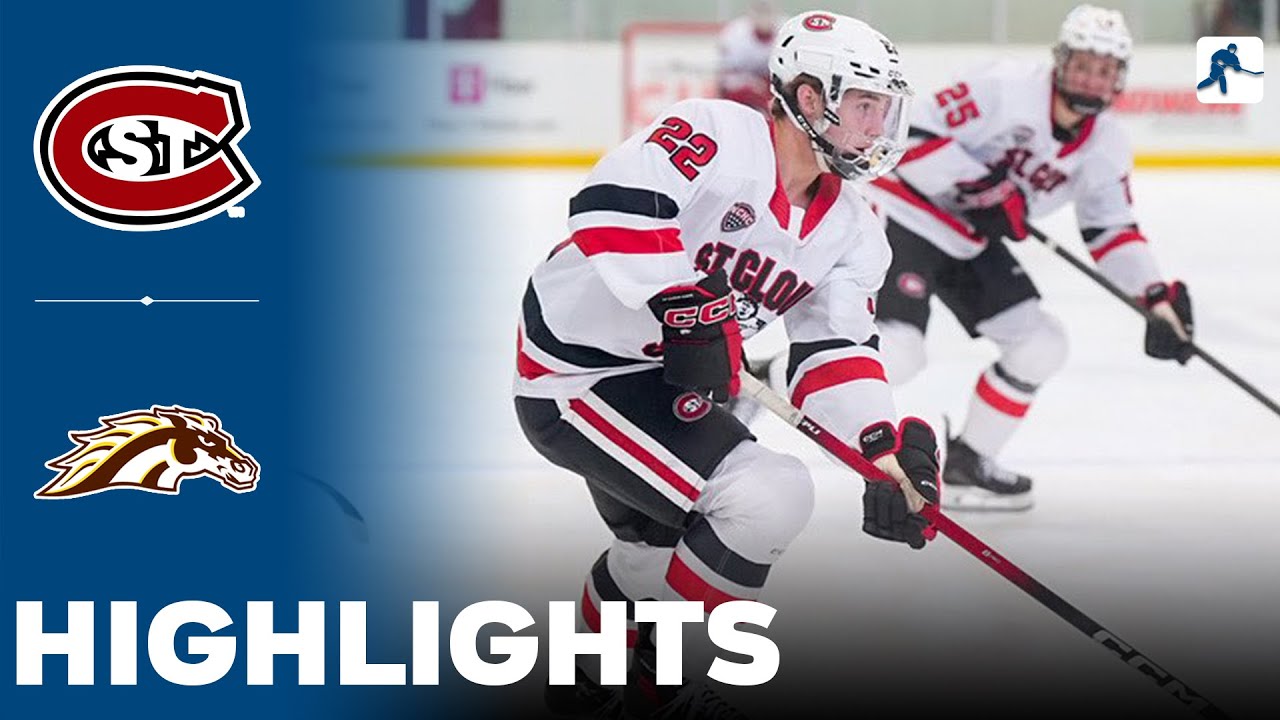 St Cloud State vs Western Michigan | NCAA College Hockey | Highlights - November 01, 2025