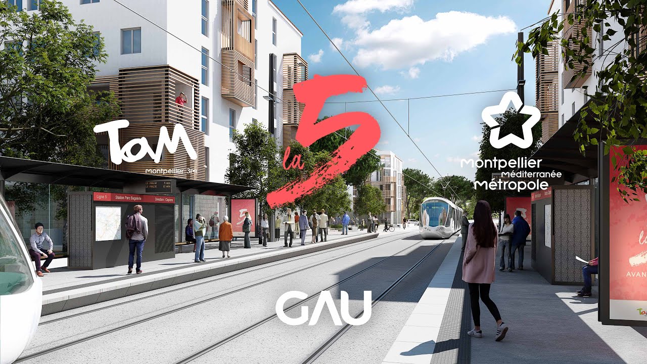 Val de Croze | Ligne 5 | Tramway de Montpellier ​🚈​