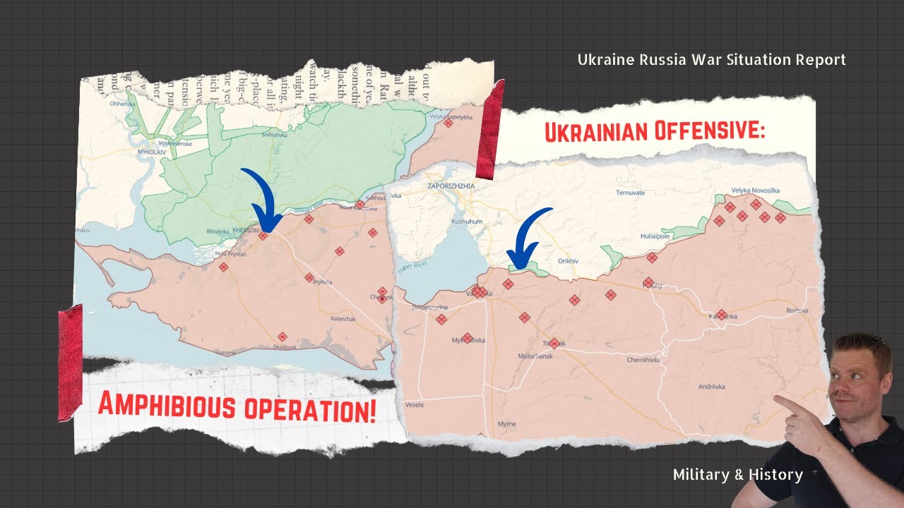 Ukraine's Counteroffensive: Amphibious operation over the Dnipro! Ukraine-Russia War Sitrep