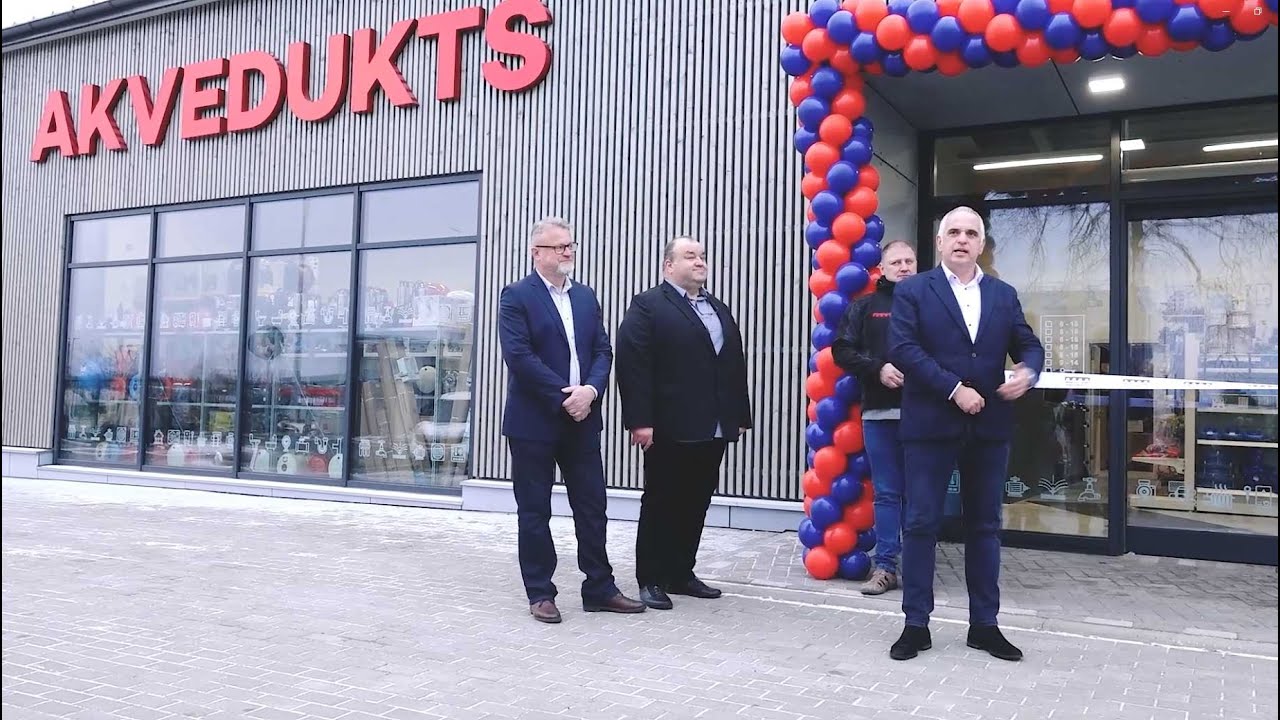 Akvedukts KAC Gulbene jaunā adresē
