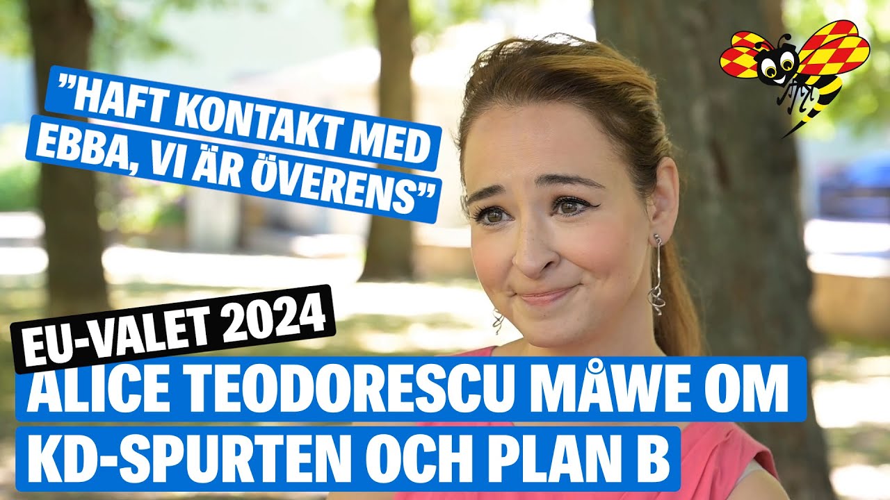Expressen följer Alice Teodorescu Måwe (KD) under en dag