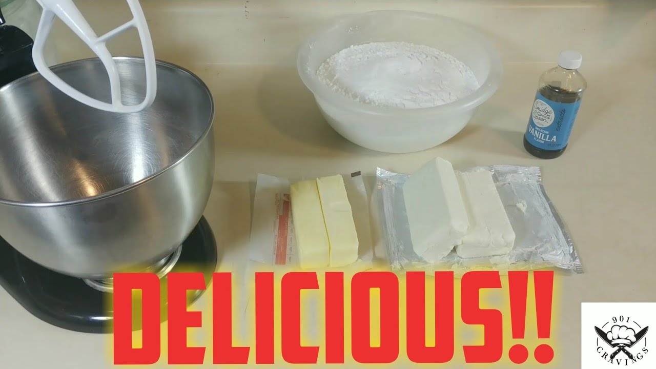 Easy and Delicious Cream Cheese Frosting Recipe!!