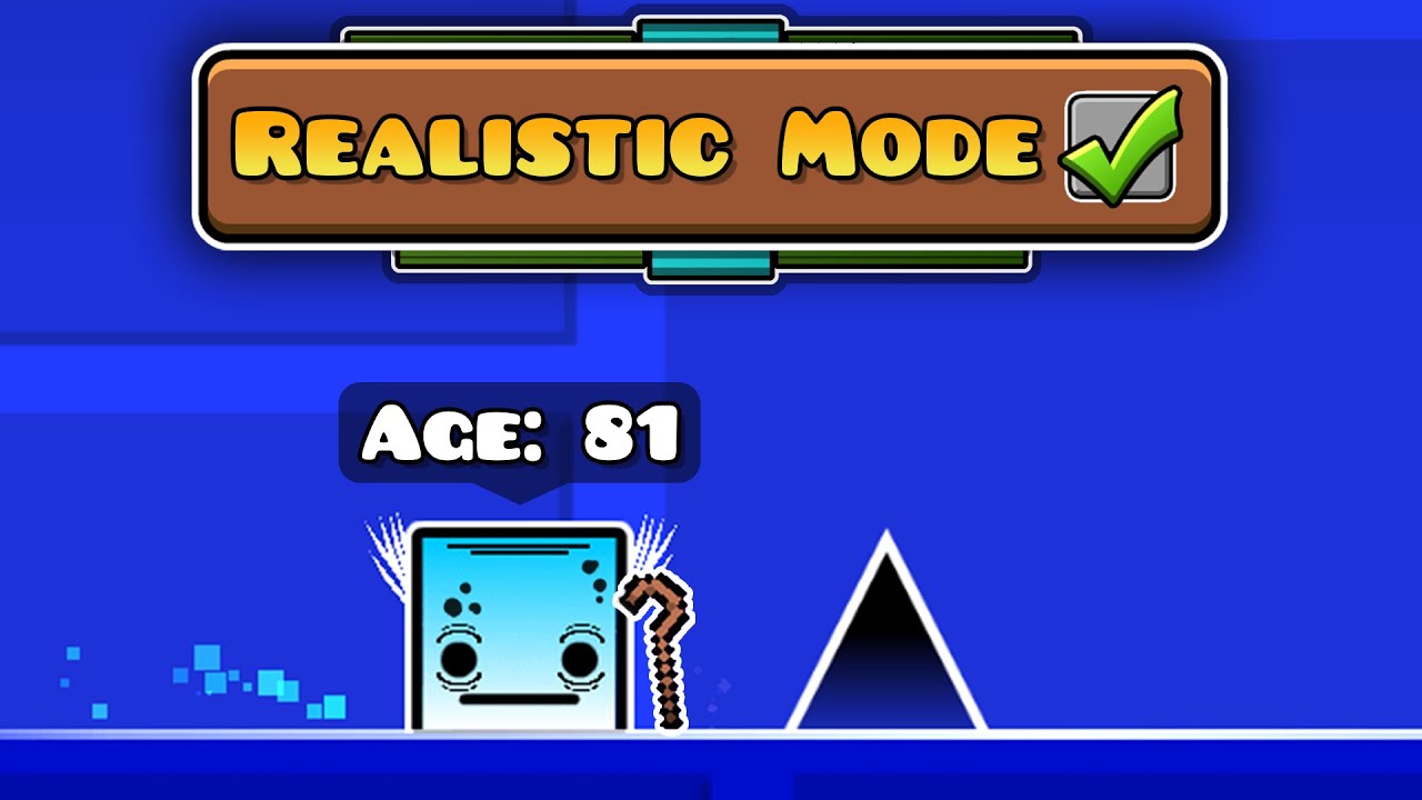 Si Geometry Dash fuera realista