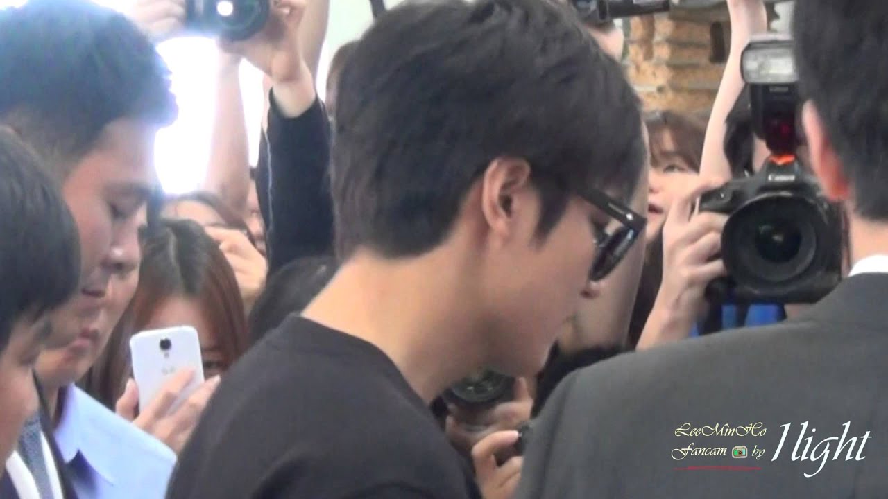 Lee Min Ho 20140627 Gimpo Airport 제주 이니스프리