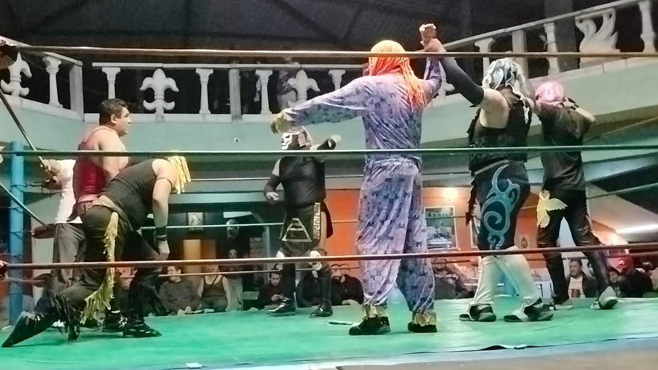 Regio - Muerte Azteca - Loki vs Fly Pegasso - Payaso Star - Bélico 