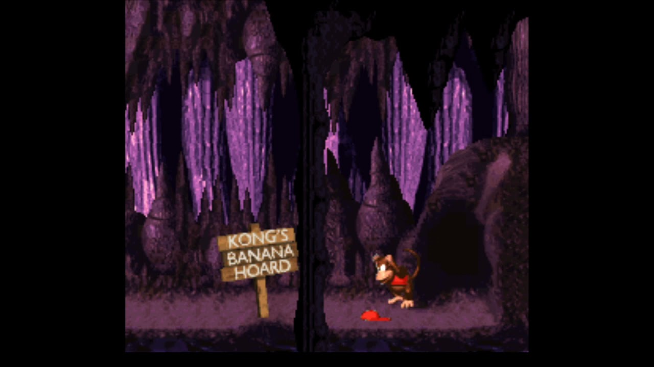 Diddy Kong Gets Mad At His Banana Hoard for An Hour Straight