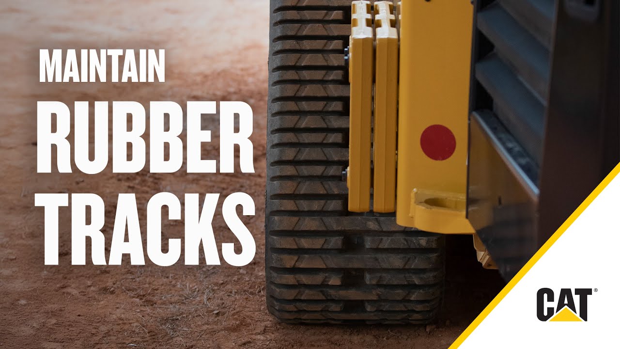 How to Maintain Cat&reg; Undercarriage Rubber Tracks