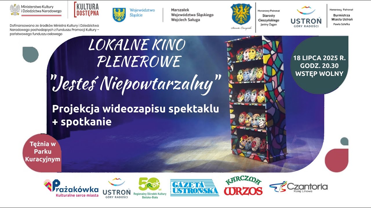 🎬 Słowo wstępne do spektaklu „Jesteś Niepowtarzalny!”