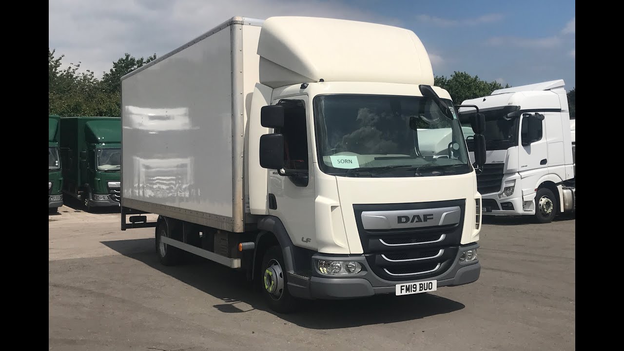 DAF LF 180 7.5T Box with Column Tail-lift - FM19BUO