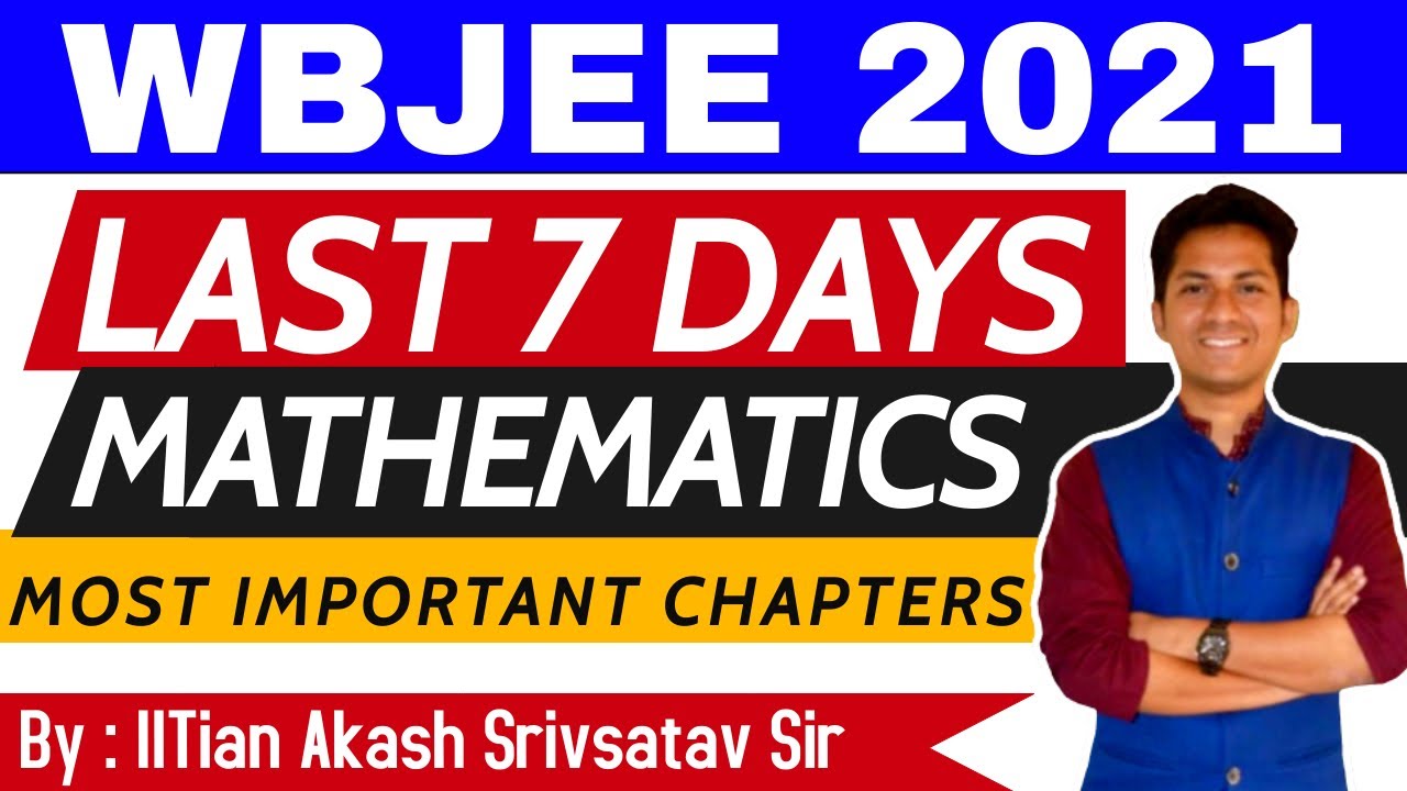 Last 7 days Maths revision | Chapters order to gain max benefit !!
