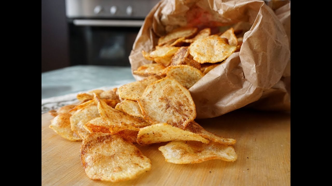 Chips di patatine fatte in casa - Le video ricette di lara