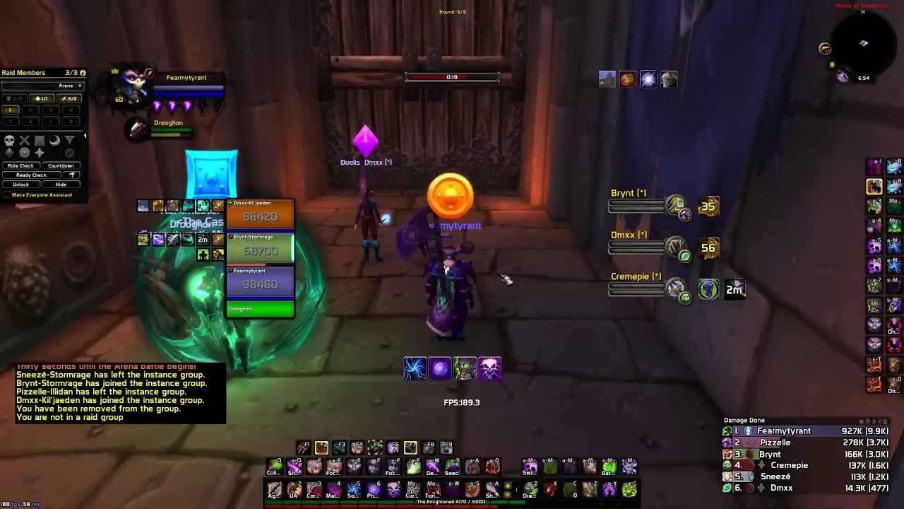 9.2.5 Season 4 Affliction Warlock PvP
