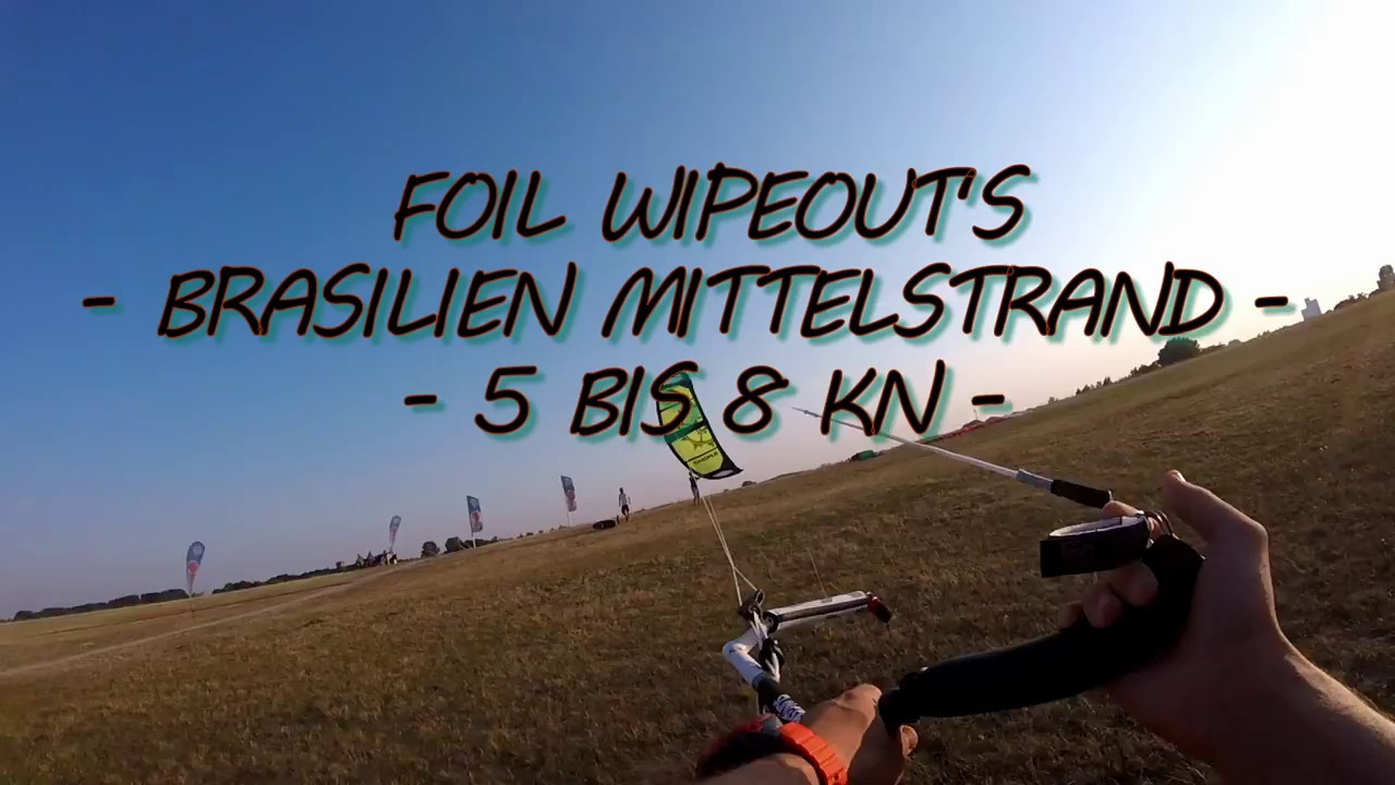Sessionlog - Foilen - Wipeouts - Brasilien Mittelstrand
