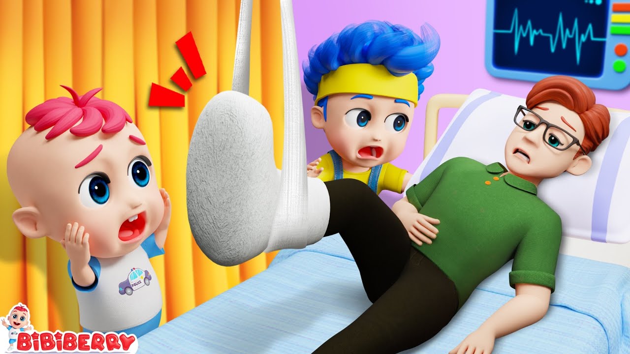 When Dad's Away 🥺 Where Is My Daddy | Kids Songs | Bibiberry Nursery Rhymes For Kids