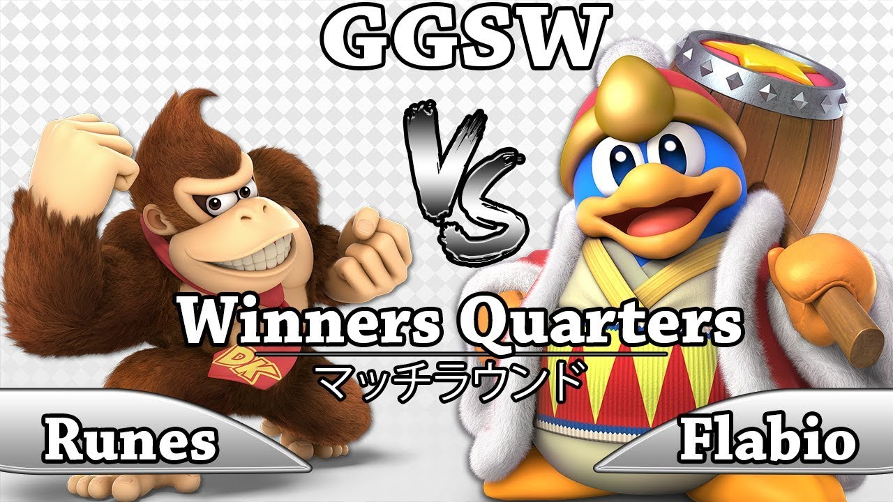 GGSW 118 - Runes (Donkey Kong) Vs Flabio (DDD) Smash Ultimate Winners Quarters