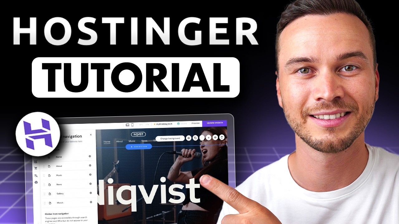 Hostinger Website Builder Tutorial 2026 - Step by Step