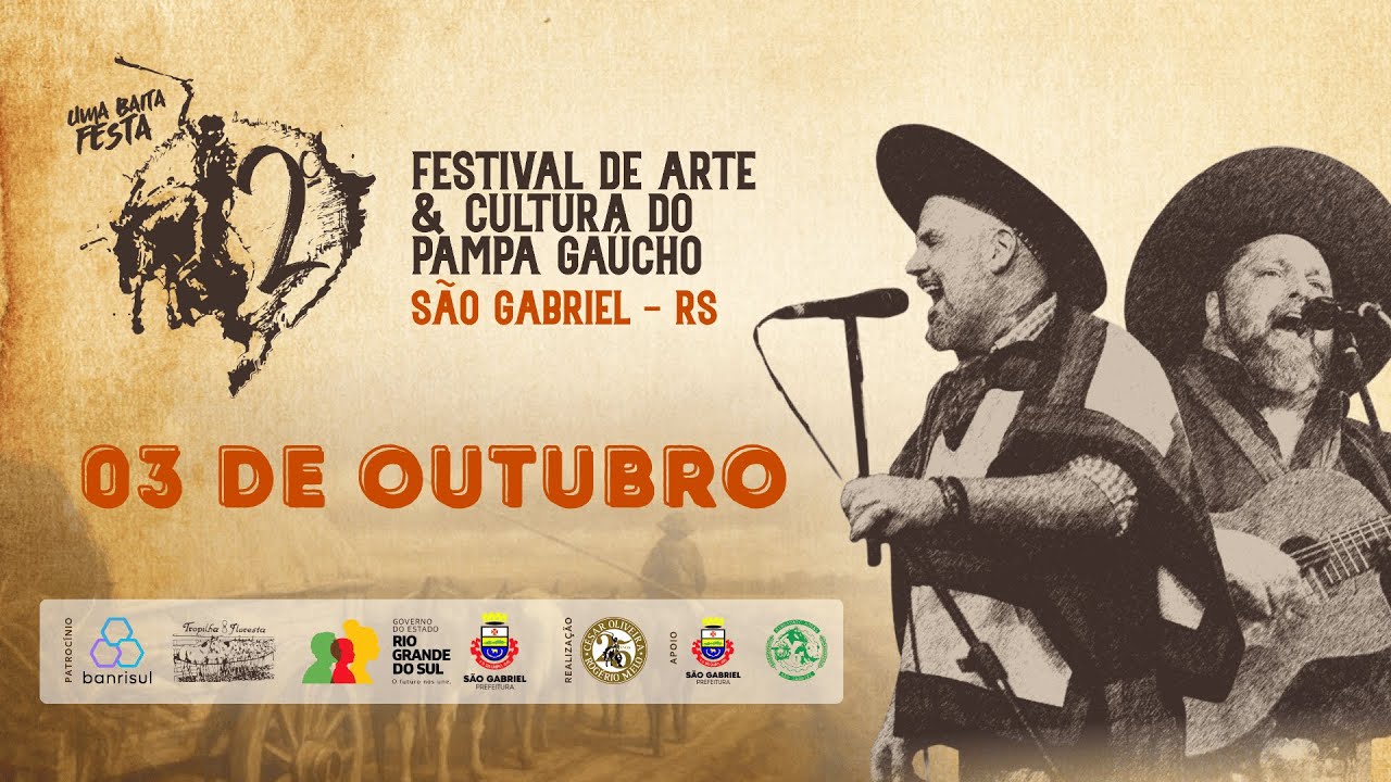2º FESTIVAL DE ARTE & CULTURA DO PAMPA GAÚCHO